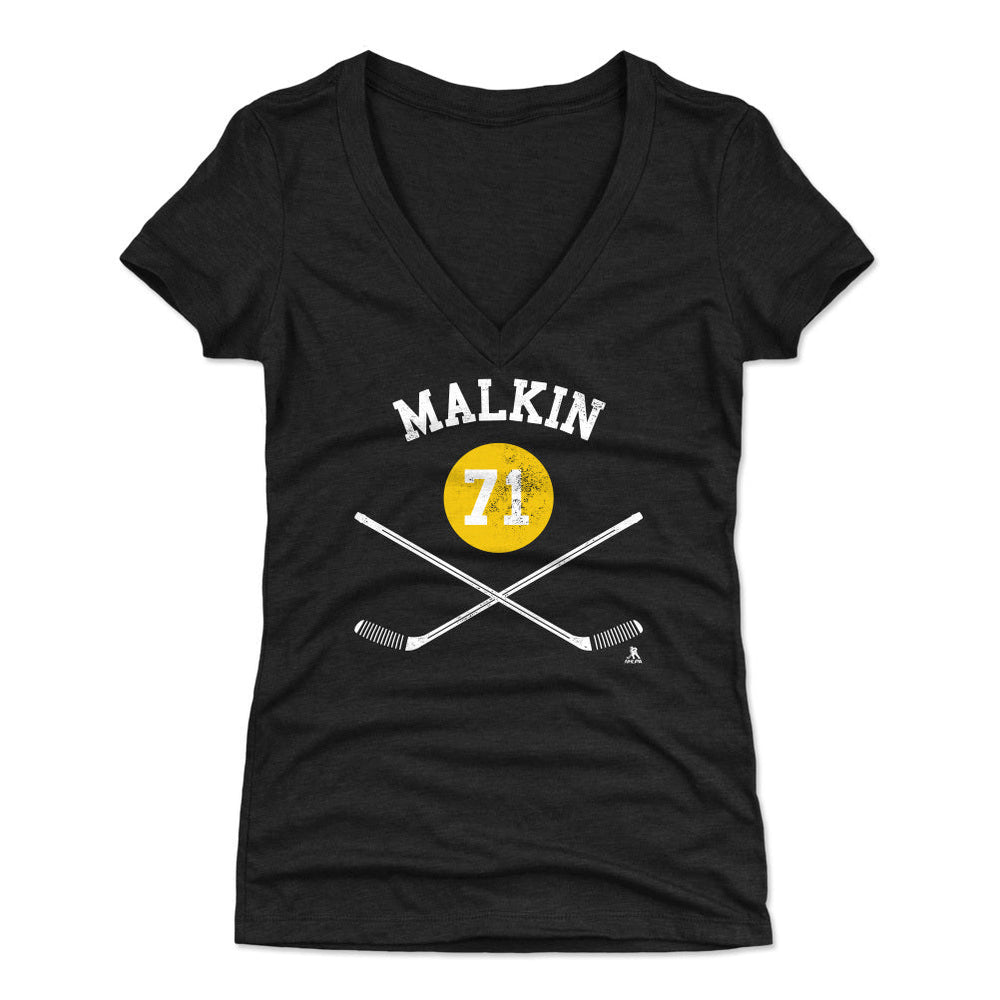 Evgeni Malkin Pittsburgh Sticks WHT