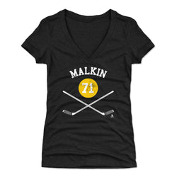 Evgeni Malkin Pittsburgh Sticks WHT