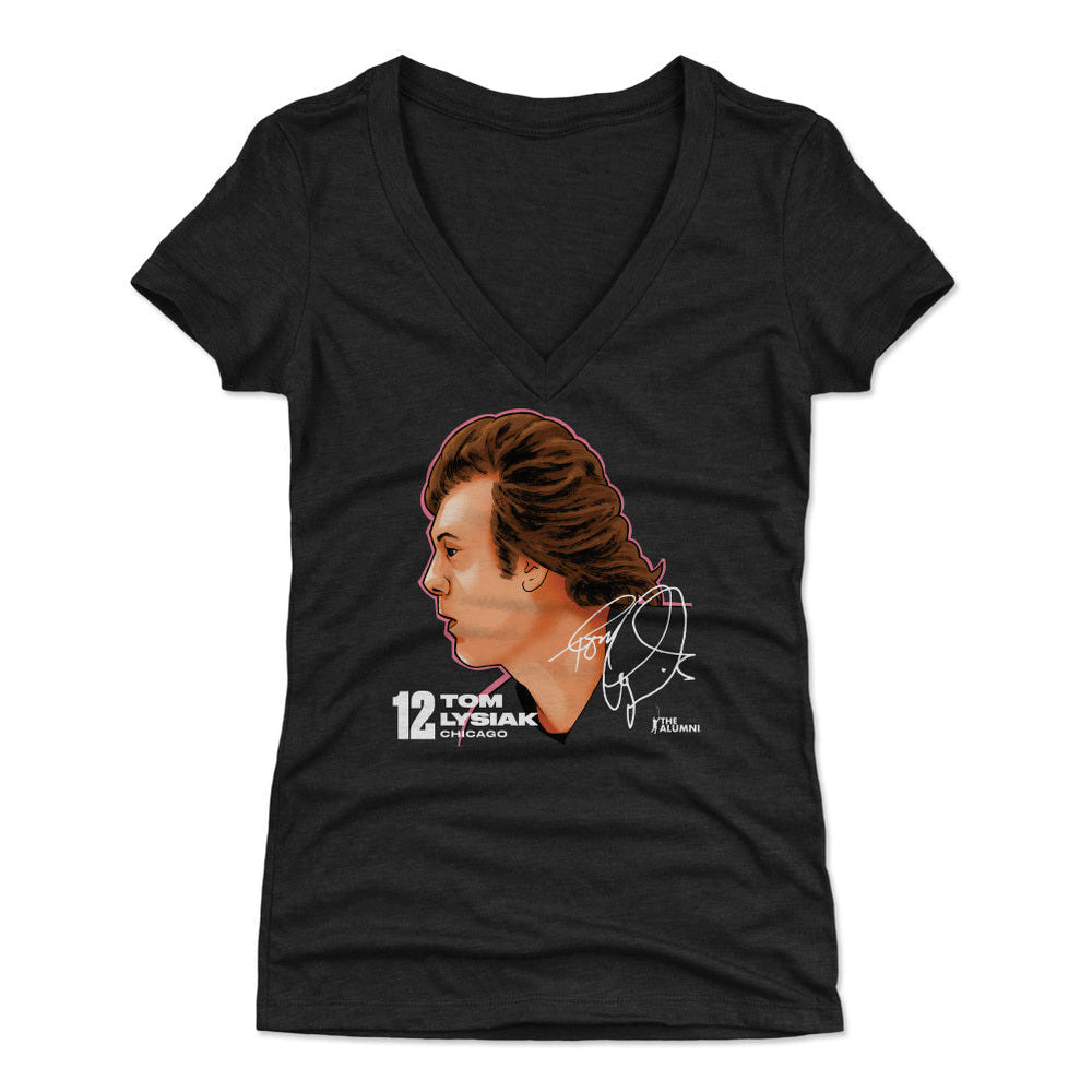 Tom Lysiak Chicago Profile WHT (ONLINE ORDER ONLY)