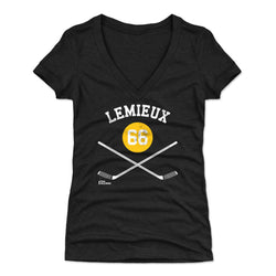 Mario Lemieux Pittsburgh 66 Sticks WHT