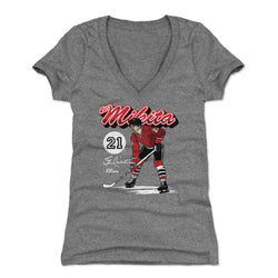 Stan Mikita Chicago Retro Script WHT (ONLINE ORDER ONLY)