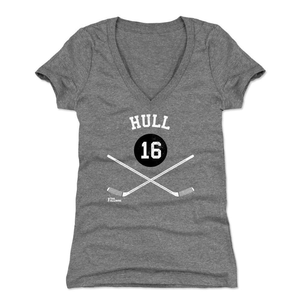 Bobby Hull Chicago 16 Sticks WHT (ONLINE ORDER ONLY)