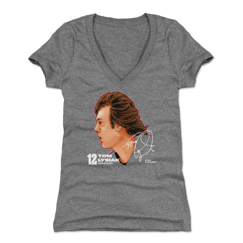 Tom Lysiak Chicago Profile WHT (ONLINE ORDER ONLY)