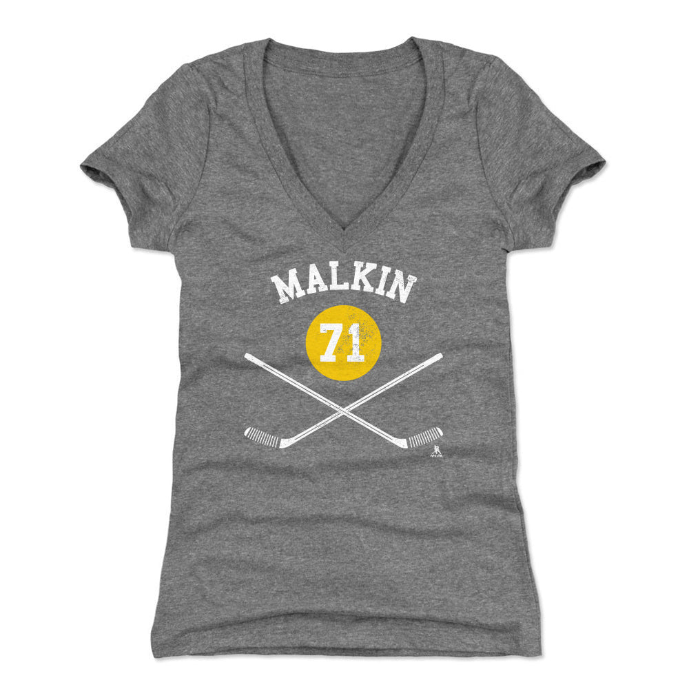 Evgeni Malkin Pittsburgh Sticks WHT