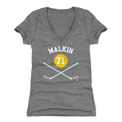 Evgeni Malkin Pittsburgh Sticks WHT