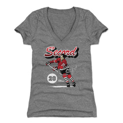 Alan Secord Chicago Retro Script WHT (ONLINE ORDER ONLY)
