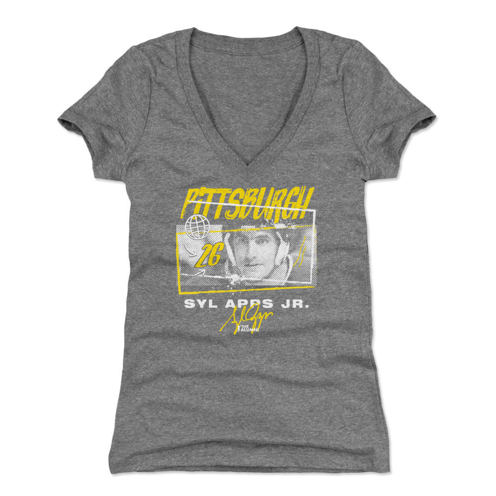 Syl Apps Jr. Pittsburgh Tones WHT