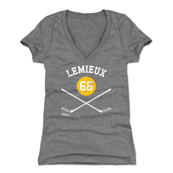 Mario Lemieux Pittsburgh 66 Sticks WHT