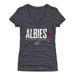 Ozzie Albies Atlanta Elite WHT