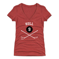 Bobby Hull Chicago 9 Sticks WHT (ONLINE ORDER ONLY)