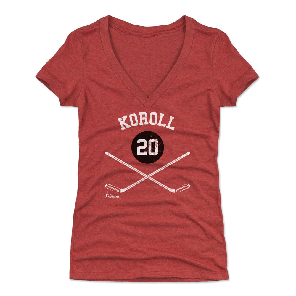 Cliff Koroll Chicago 20 Sticks WHT (ONLINE ORDER ONLY)