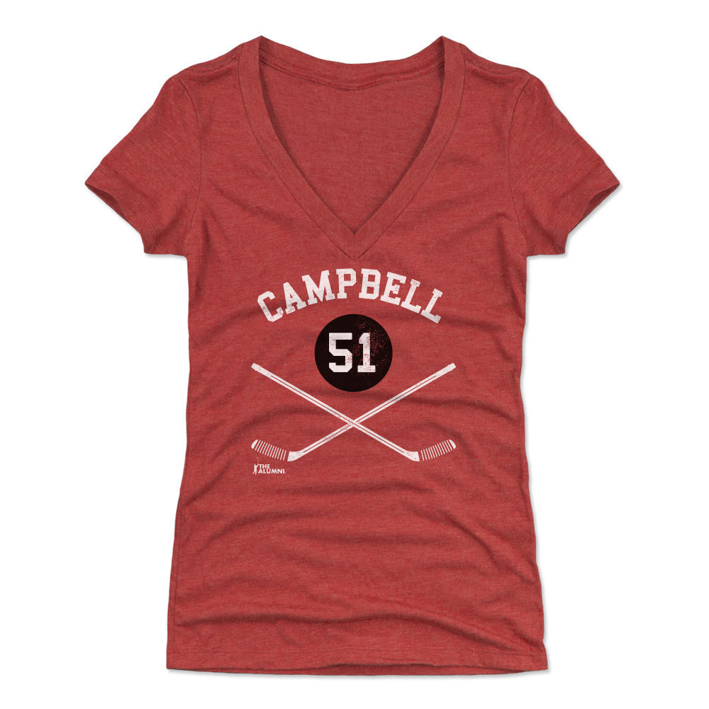 Brian Campbell Chicago 51 Sticks WHT (ONLINE ORDER ONLY)