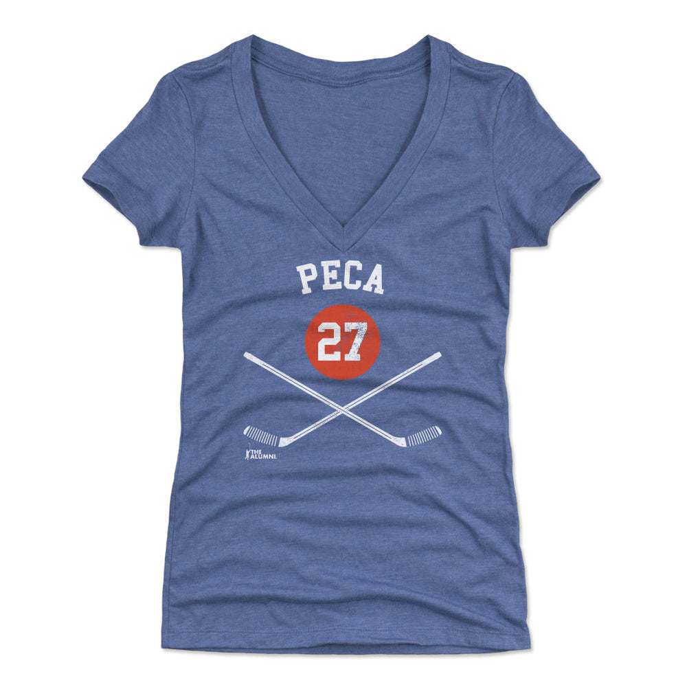 Michael Peca New York I 27 Sticks WHT