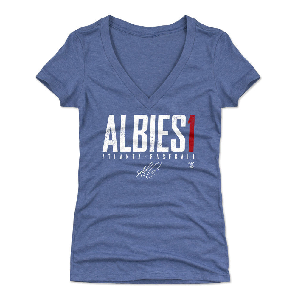 Ozzie Albies Atlanta Elite WHT
