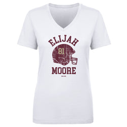 Elijah Moore College Helmet Font
