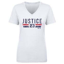 David Justice Atlanta Font (ONLINE ORDER ONLY)