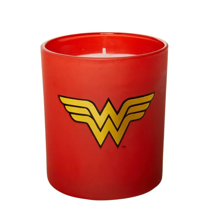 Wonder Woman DC Comics Glass Candle (ONLINE ORDER ONLY)
