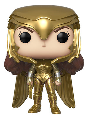 Funko POP! Wonder Woman 1984 - Wonder Woman Gold Power (Metallic) Vinyl Figure (ONLINE ORDER ONLY)
