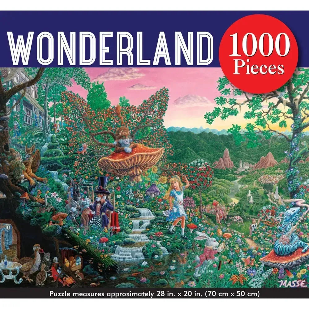 Wonderland 1000 Piece Jigsaw Puzzle Peter Pauper
