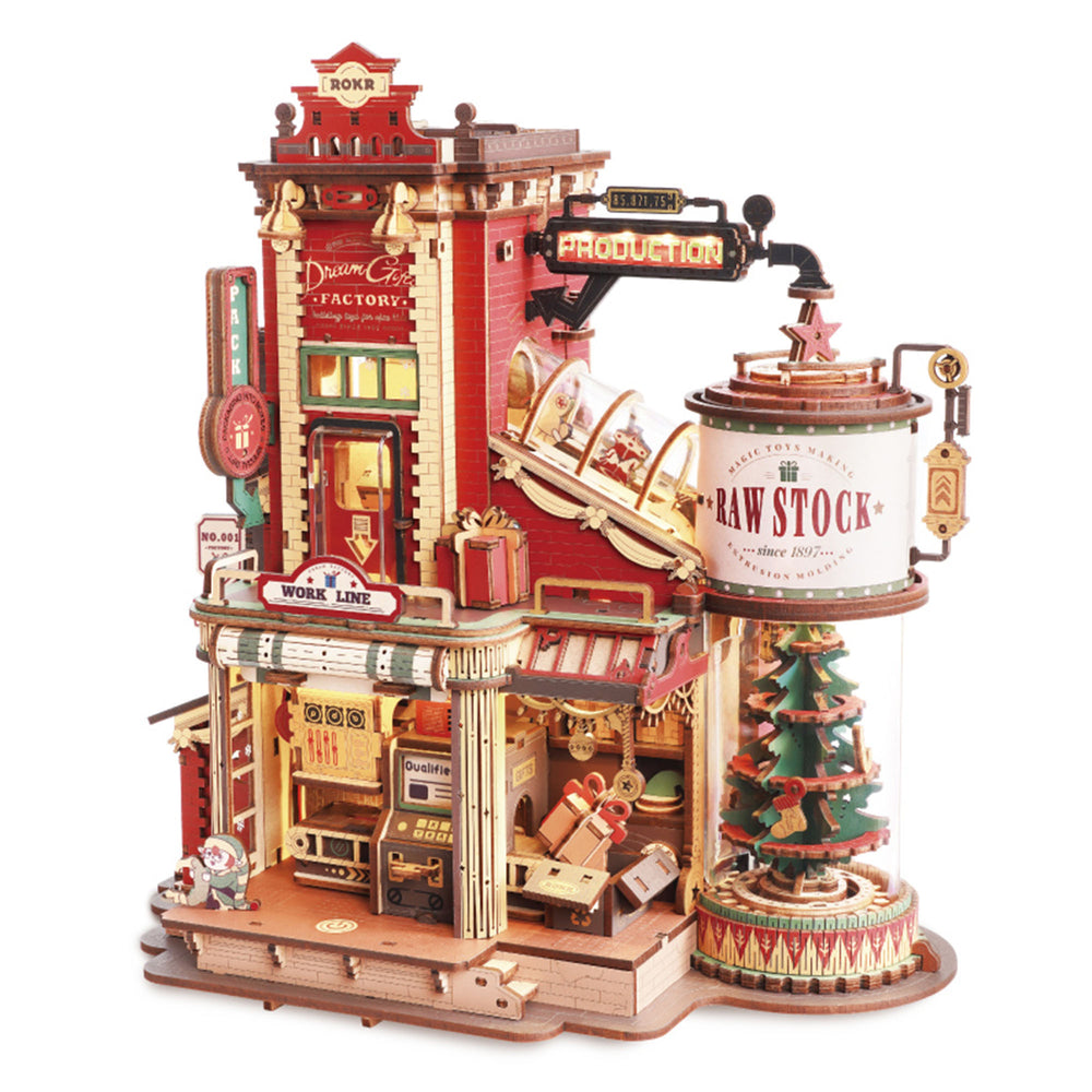 Wooden Puzzle: Dream Gift Factory Wooden Music Box (ONLINE ORDER ONLY)
