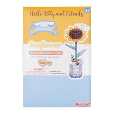Wooden Puzzle: Hello Kitty® and Friends Cinnamonroll Sunflower (ONLINE ORDER ONLY)