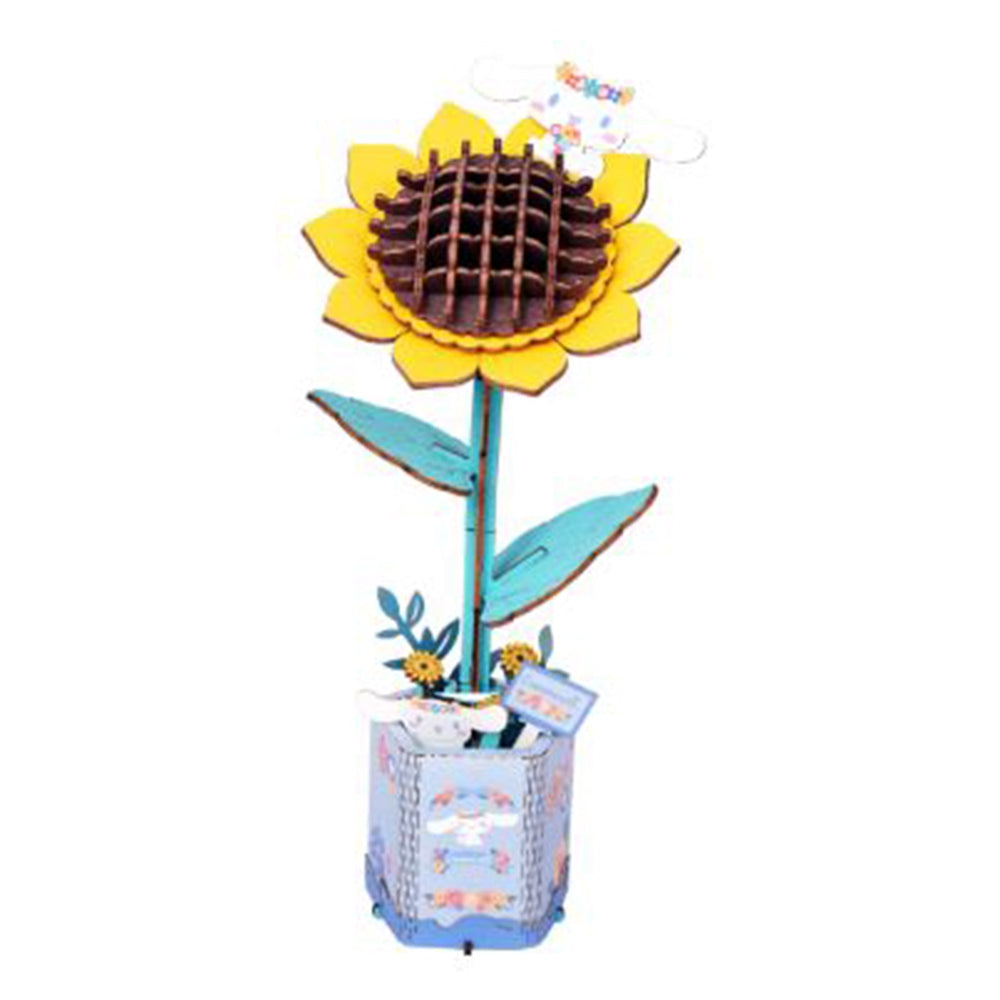 Wooden Puzzle: Hello Kitty® and Friends Cinnamonroll Sunflower (ONLINE ORDER ONLY)