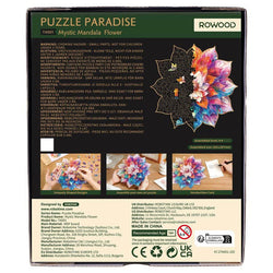 Wooden Puzzle: Mystic Mandala Flower (ONLINE ORDER ONLY)