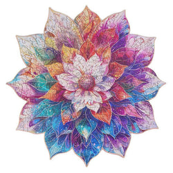 Wooden Puzzle: Mystic Mandala Flower (ONLINE ORDER ONLY)