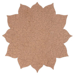Wooden Puzzle: Mystic Mandala Flower (ONLINE ORDER ONLY)