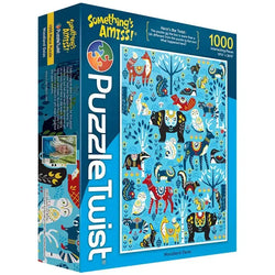 Woodland Dalas "Something's Amiss!" 1000 Piece Jigsaw Puzzle PuzzleTwist (ONLINE ORDER ONLY)