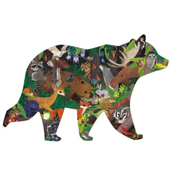Woodland Forest 300 Piece Shaped Jigsaw Puzzle Mudpuppy (ONLINE ORDER ONLY)