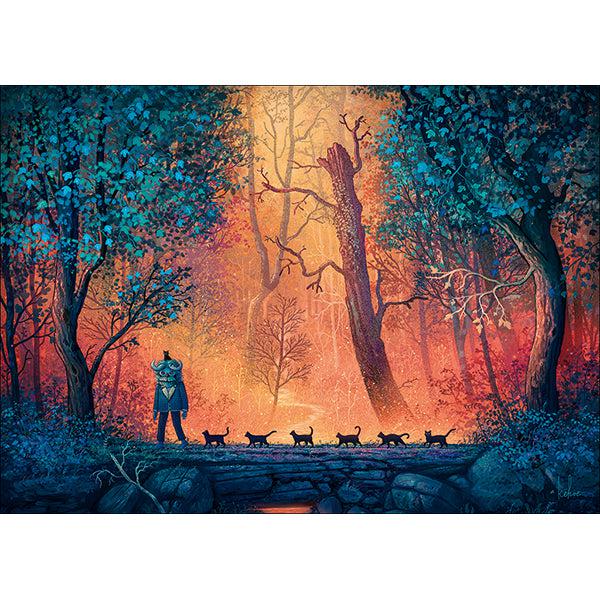 Woodland March Inner Mystic 1000 Piece Jigsaw Puzzle Heye (ONLINE ORDER ONLY)