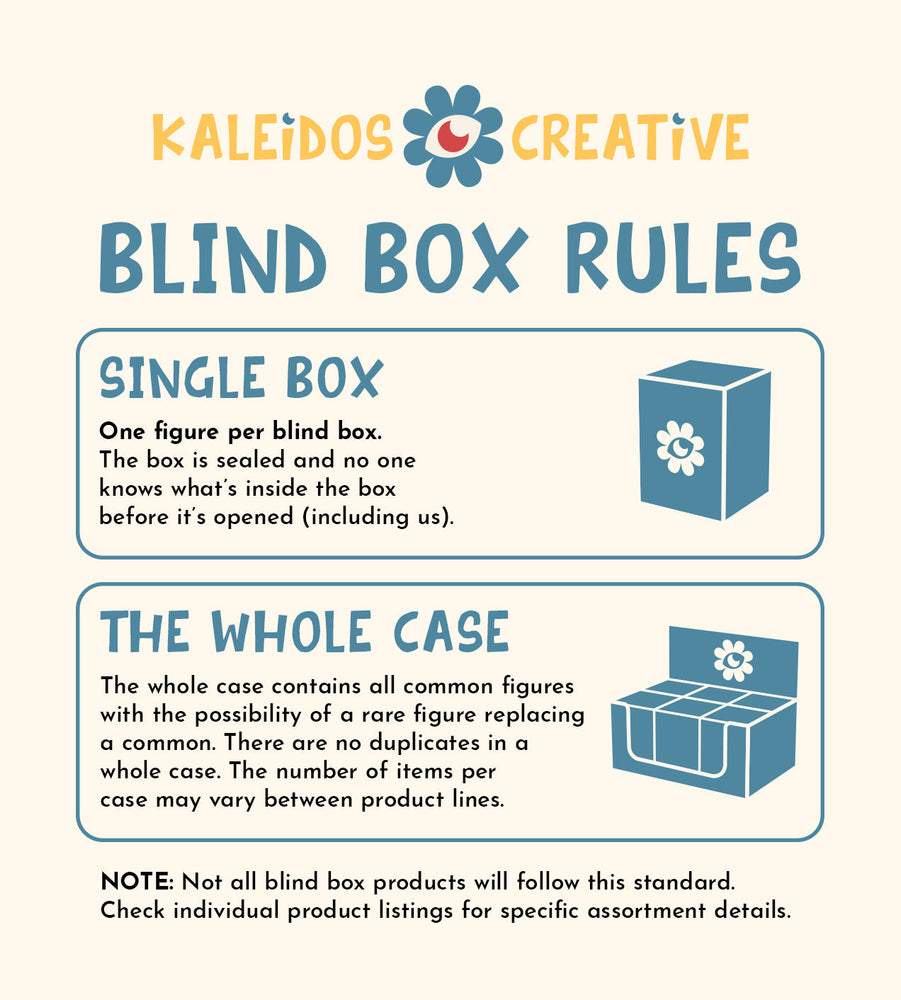 Kaleidos Creative: Wooly Bear and Friends Vinyl Blind Box (ONLINE ORDER ONLY)