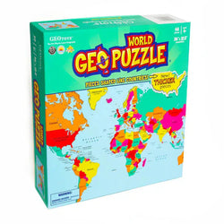 World GeoPuzzle 68 Piece Jigsaw Puzzle Geotoys (ONLINE ORDER ONLY)