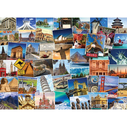 World Globetrotter 1000 Piece Jigsaw Puzzle Eurographics (ONLINE ORDER ONLY)