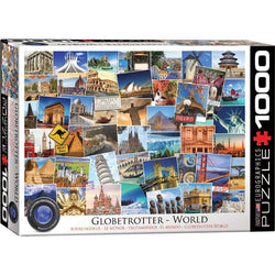 World Globetrotter 1000 Piece Jigsaw Puzzle Eurographics (ONLINE ORDER ONLY)