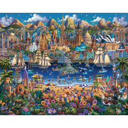 World Pieces 210 Piece Jigsaw Puzzle Dowdle (ONLINE ORDER ONLY)