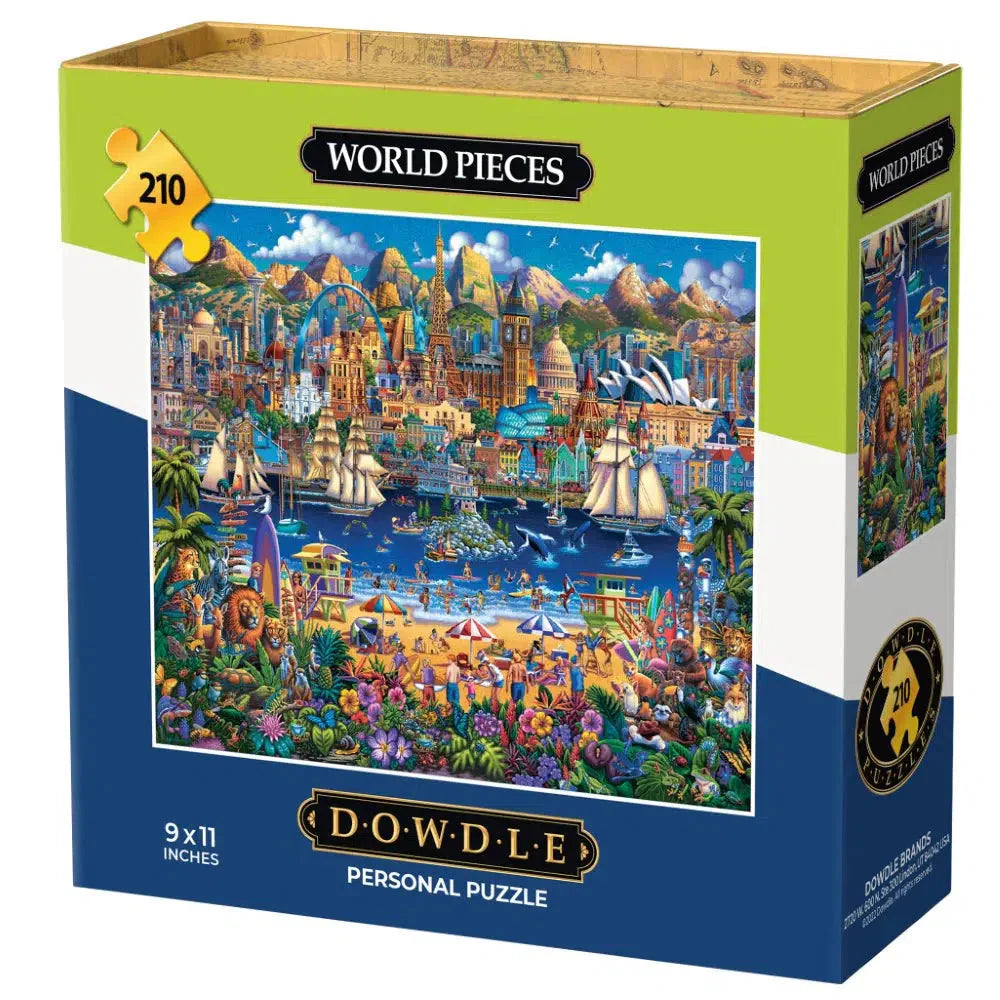 World Pieces 210 Piece Jigsaw Puzzle Dowdle (ONLINE ORDER ONLY)