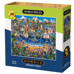 World Pieces 210 Piece Jigsaw Puzzle Dowdle (ONLINE ORDER ONLY)