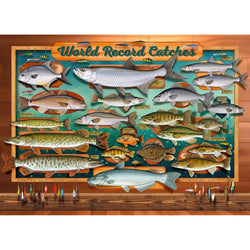 World Record Catches 500 Piece Jigsaw Puzzle Cobble Hill