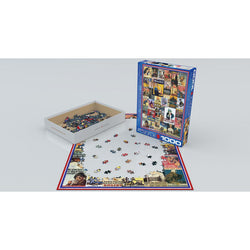 World War I & II Vintage Posters 1000 Piece Jigsaw Puzzle Eurographics (ONLINE ORDER ONLY)