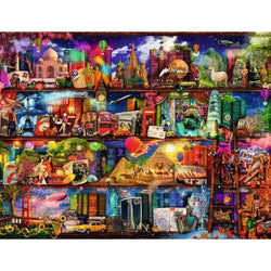 World of Books 2000 Piece Jigsaw Puzzle Ravensburger