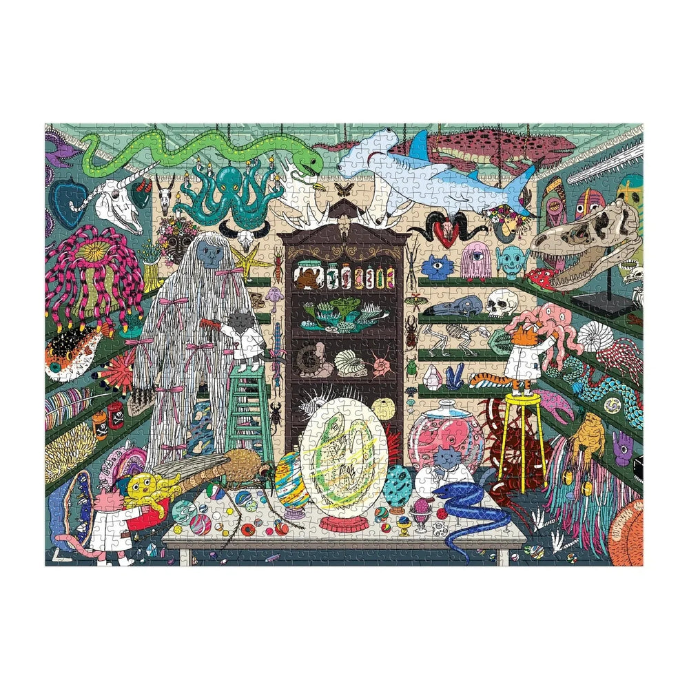 World of Curiosities 1000 Piece Jigsaw Puzzle Galison (ONLINE ORDER ONLY)