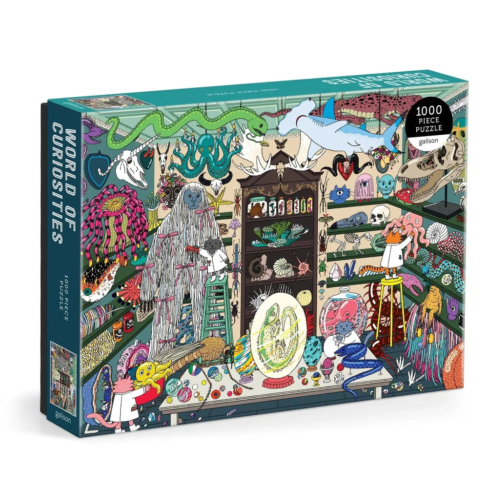 World of Curiosities 1000 Piece Jigsaw Puzzle Galison (ONLINE ORDER ONLY)