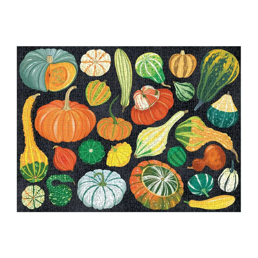 World of Pumpkins 1000 Piece Jigsaw Puzzle Galison (ONLINE ORDER ONLY)