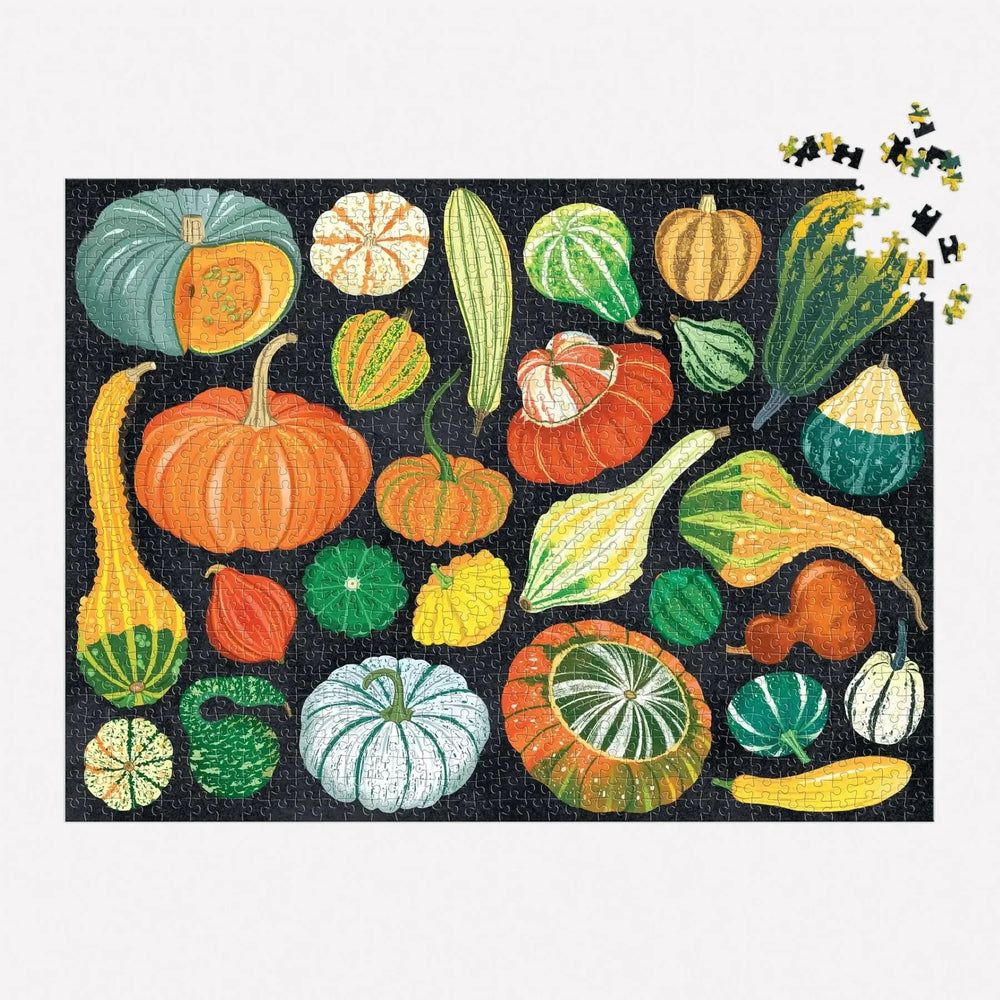 World of Pumpkins 1000 Piece Jigsaw Puzzle Galison (ONLINE ORDER ONLY)