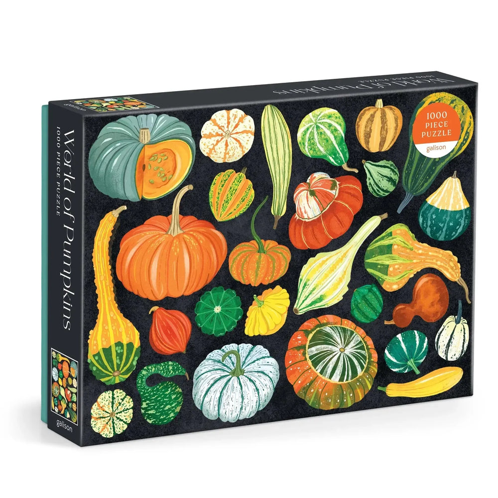 World of Pumpkins 1000 Piece Jigsaw Puzzle Galison (ONLINE ORDER ONLY)
