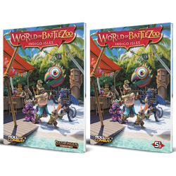 World of Battlezoo: Indigo Isles Hardcover & PDF (Online Order Only)