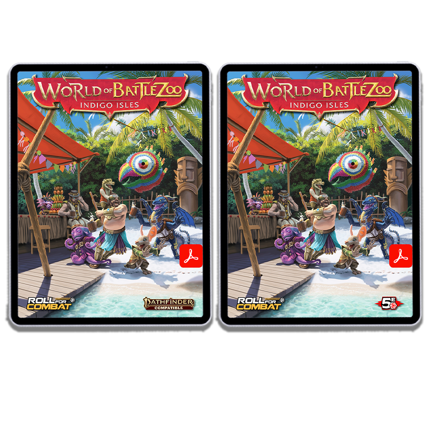 World of Battlezoo: Indigo Isles PDF (Online Order Only)