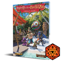 World of Battlezoo: Indigo Isles Hardcover & PDF (Online Order Only)